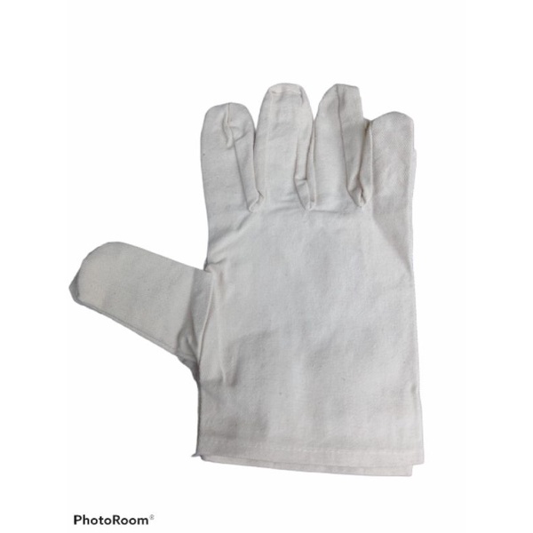 Termurah Sarung Tangan Asbes Kanvas/Safety Glove Kain Kanvas 10 inch