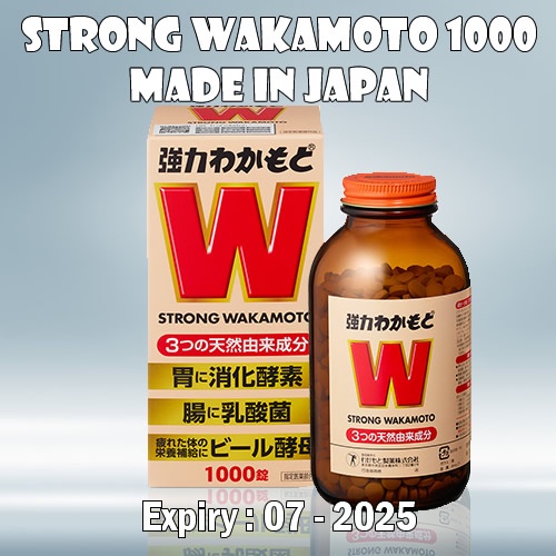 Strong Wakamoto (100% Original Jepang)