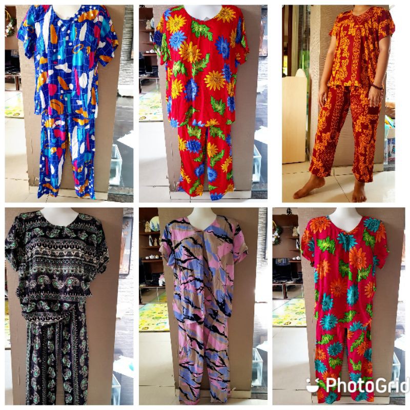 Daster Setelan Celana Panjang