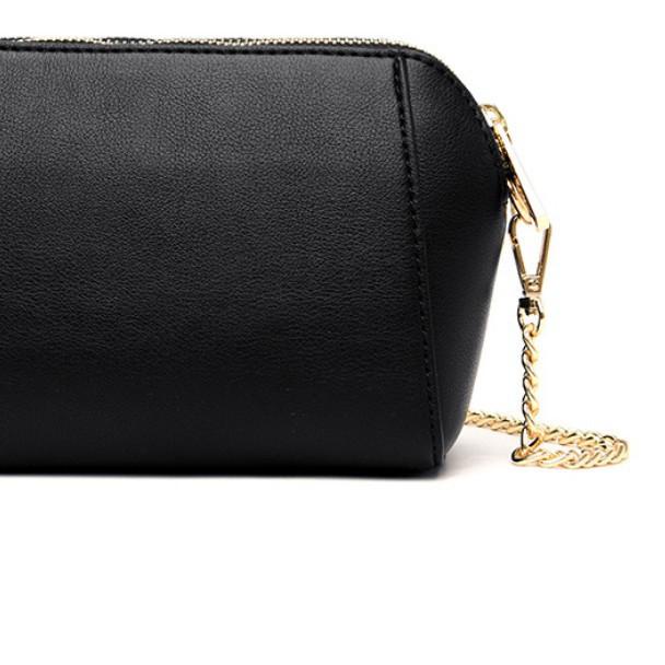 ♟ Tas Selempang Tory Burch Mini Tali Rantai Mix Kulit Import ➬