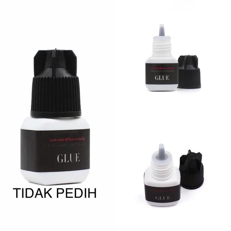 Nagaraku Glue Putih Eyelash Extension Lem Tanam Bulumata Palsu Nagaraku Glue 5ml For Eyelash extansion Nagaraku Hitam Eyelash Extension Glue Lem Tanam Bulumata Palsu  NAGA GLUE GOLD LEM EYELASH TIDAK PEDIH