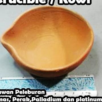 [AW1163] kowi krusibel crucible peleburan emas crucible melting disc 429