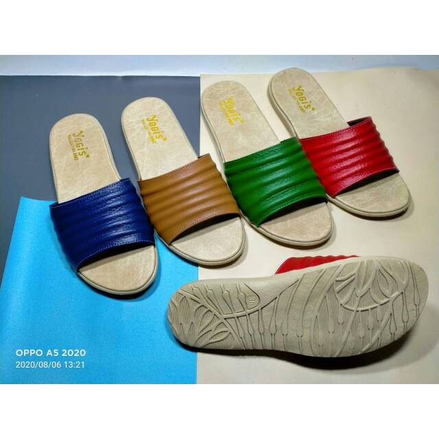 (bisa cod) sandal kulit garut model tribal