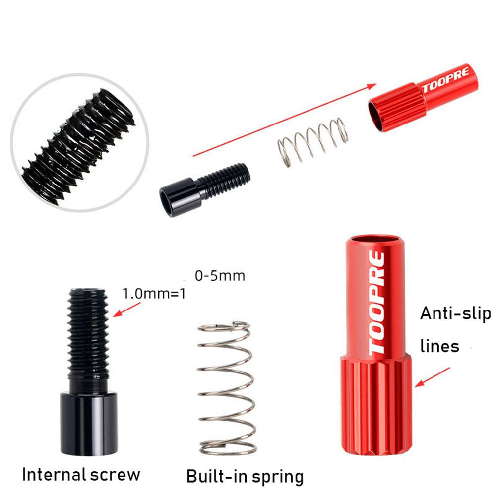 Lanfy Bike Shifter Cable Gear Line Parts Sekrup Yang Dapat Disesuaikan Bagian Sepeda MTB Bike