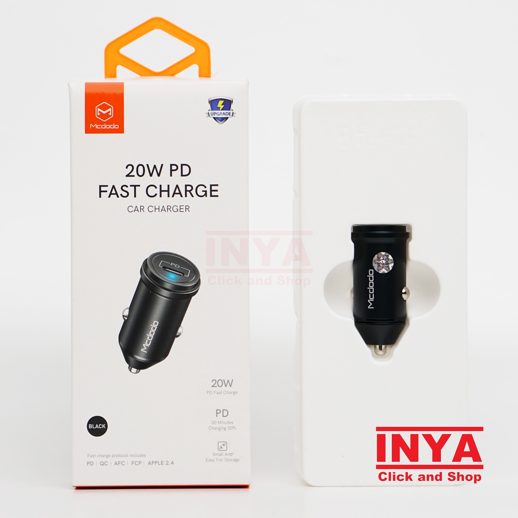 MCDODO CC-749 20W PD FAST CHARGE CAR CHARGER - Type C Output