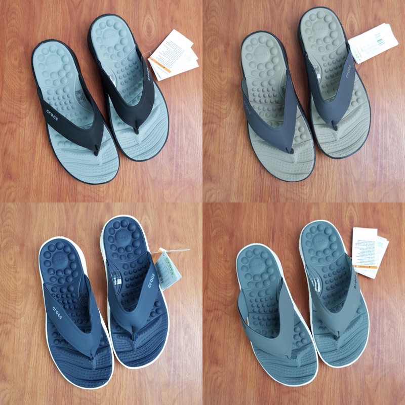 Crocs reviva jepit 2 / sendal jepit crocs / sendal jepit pria / sendal crocs pria