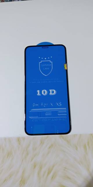 TEMPRED GLASS IPHONE X.XS 10D. FULL COVER