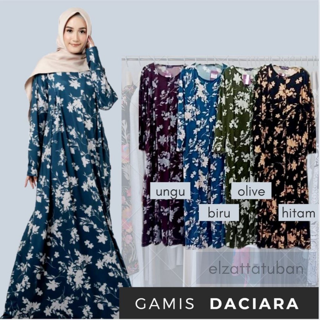 GAMIS KAOS ELZATTA - GAMIS DACIARA