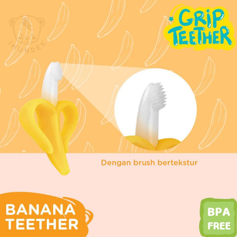 BANANA TEETHER GIGITAN BAYI BENTUK PISANG