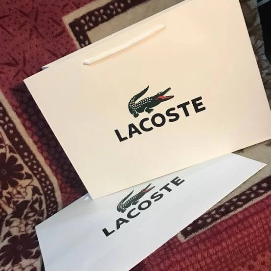 

✨ BISA COD ✨ PAPER BAG MERK LACOSTE ORIGINAL