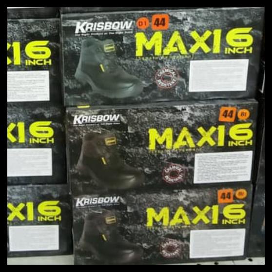 SAFETY SHOES KRISBOW MAXI 6INC/ SEPATU SAFETY KRISBOW MAXI 6 INCH KODE 1273
