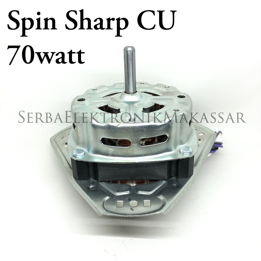 Dinamo Pengering Mesin Cuci 70 W Motor Spin Mesin Cuci Sharp 70Watt