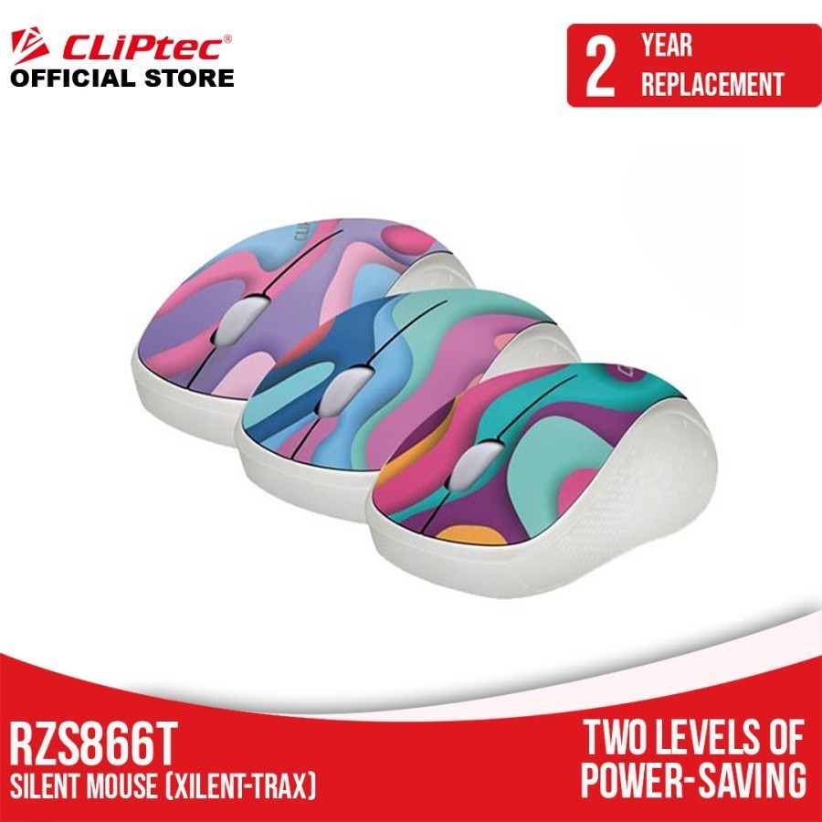 Cliptech Mouse Wireless RZS866T Xilent Trax 1200 Dpi