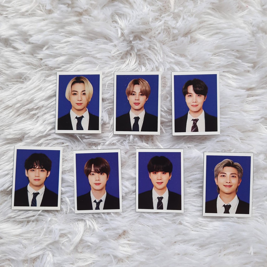 BTS ID PHOTO ARMY KIT 8 3X4