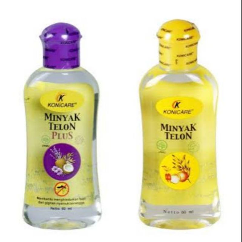 CONICARE MINYAK TELON PLUS PERLINDUNGAN ANTI NYAMUK 60ml dan 125ml