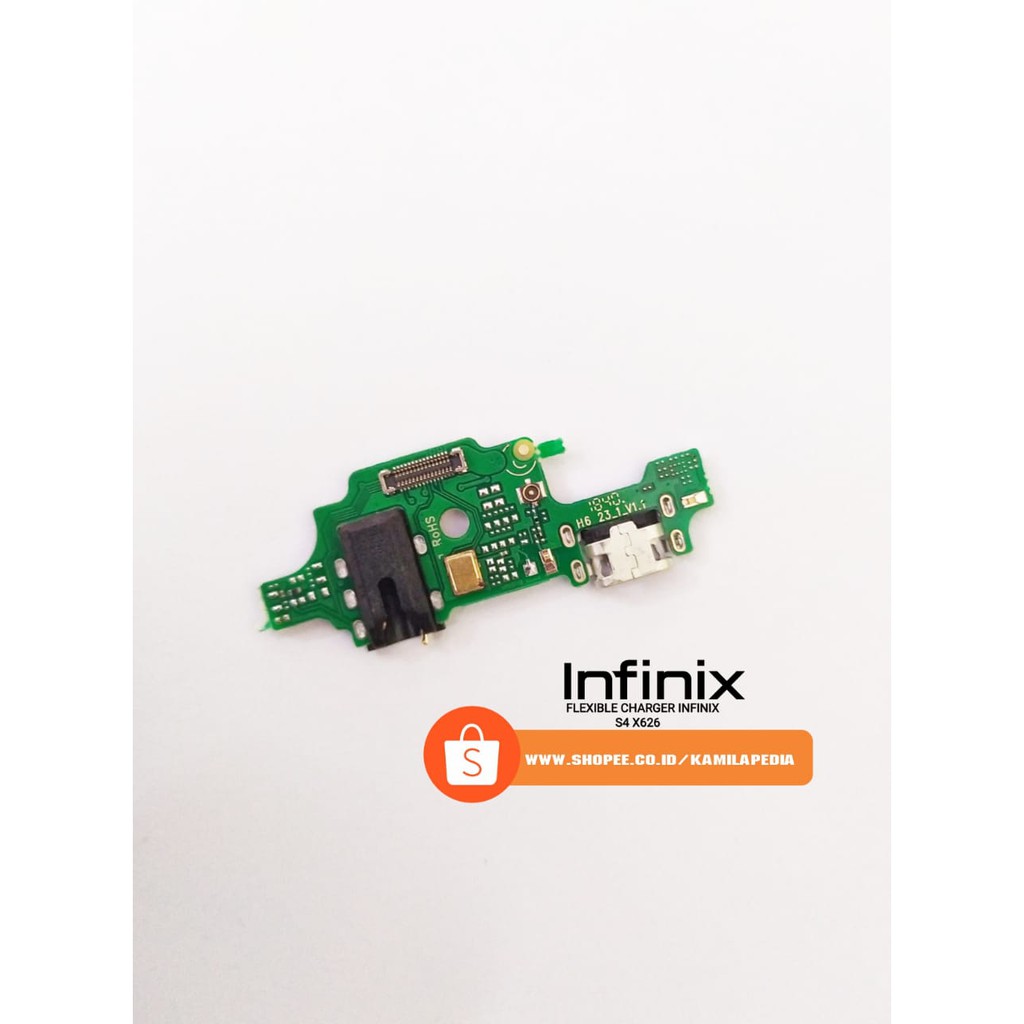 Flexible Charger Infinix S4 X626 / Flexible Infinix S4 X626 Charger + Mic / Konektor Cas Infinix S4