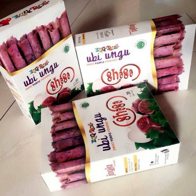 EGGROLL UBI UNGU ISI 15-20 STICK FREE BUBBLE /EGG ROLL/EGG ROLL MONDE/ EGG ROLL FROZEN/EGG ROL MONDE KILOAN/EGG ROLL MAKER/EGG ROLL KILOAN/EGG ROLL GERY/UBI/UI CILEMBU/UBI UNGU/UBI CILEMBU MADU/CAMILAN/CAMILAN MURAH/ROTI/ROTI TAWAR/KERIPIK/OLEH OLEH JOGJA