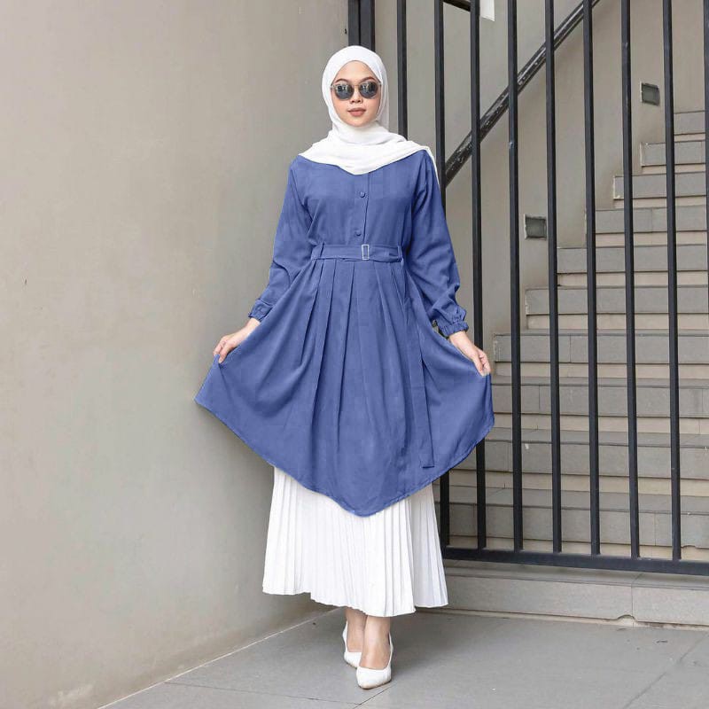 CATHERINE - NEDA TUNIK/TUNIK WANITA/FASHION MUSLIM/TUNIK