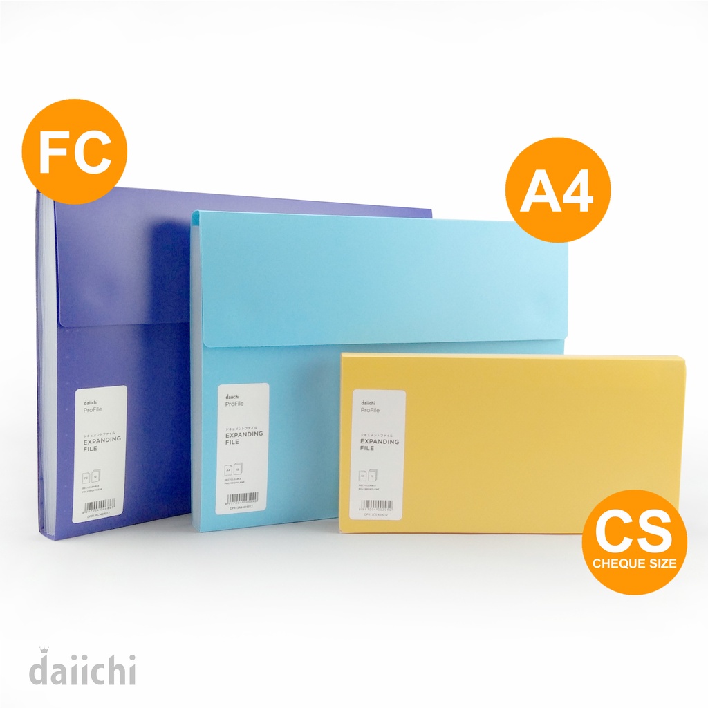 

Daiichi - Expanding FIle Organizer Map Harmonika Map Sekat dengan Perekat Sentuh DPR 12 Pocket ukuran FC/A4/Giro