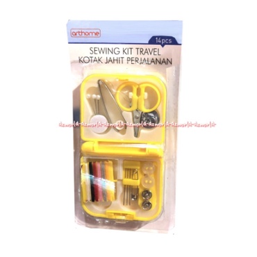 Arthome Sewing Kit Travel Kotak Jahit Perjalanan Alat Jahit Untuk Travelling Athome Benang Jahit 1set