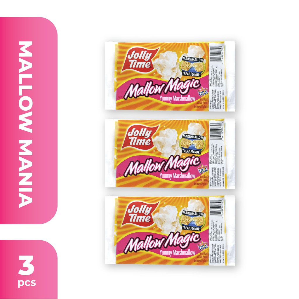 

Jolly Time - Paket Mallow Mania (3MM) - Microwave Popcorn