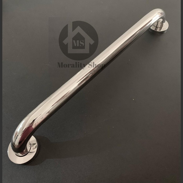 Grap Bar Stainless 60cm pipa 32mm- Pegangan Bathtub grip bar gede gagang handle mandi toilet F1