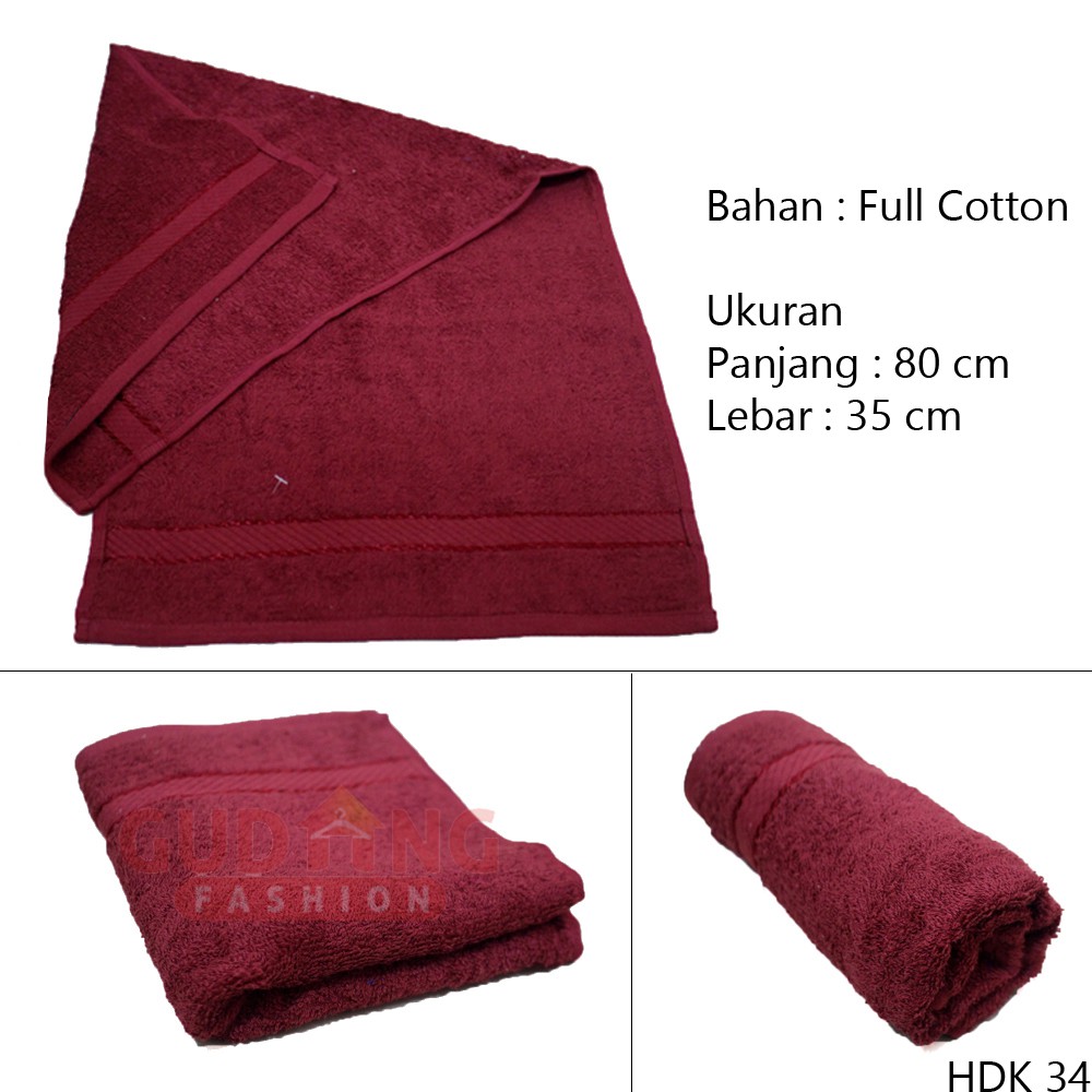 Handuk Muka Full Cotton (HDK)