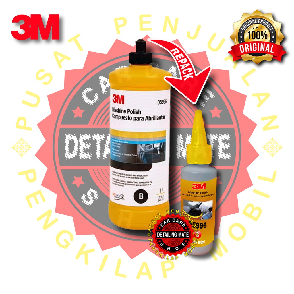 3M machine polish Repack 100ml - 5996