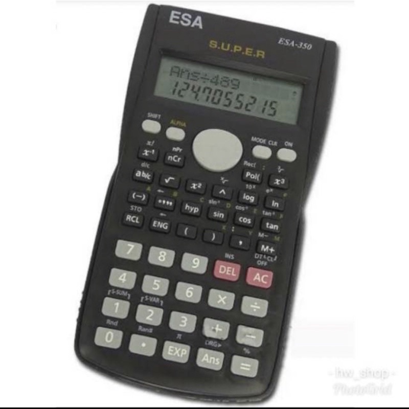 

KALKULATOR SAINS SEKOLAH SCIENTIFIC 12 DIGIT FREE BATERAI