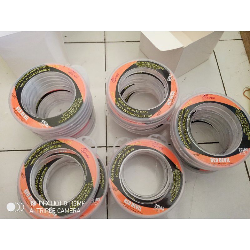 leader red devil 20,30,40lb