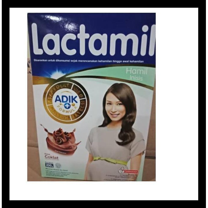 [[Bayar Ditempat]] Susu Ibu Hamil Rasa Coklat | Lactamil Susu Hamil Inisis 200 Terbatas