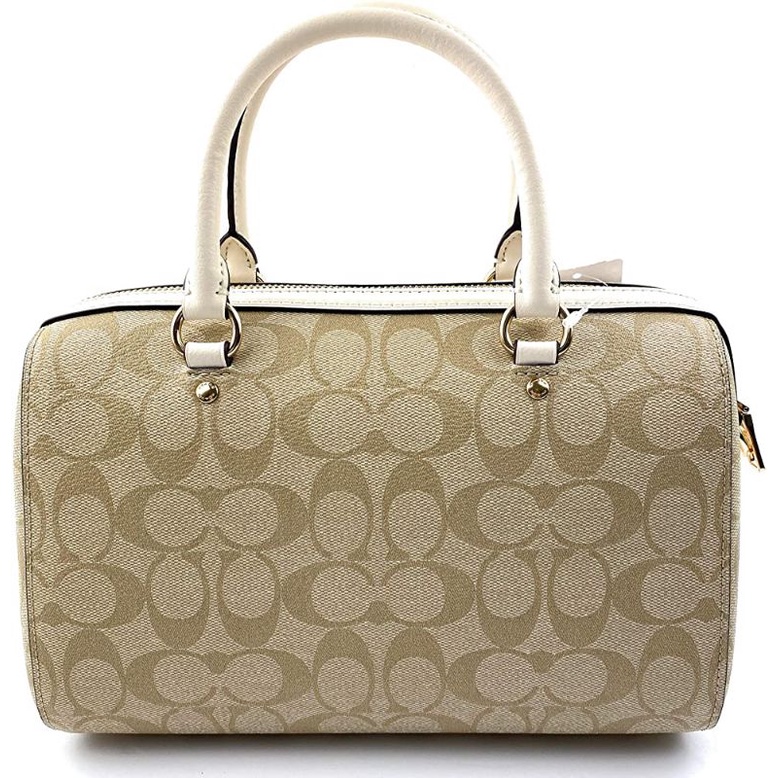 ROWAN SATCHEL IN SIGNATURE CANVAS (COACH F83607)