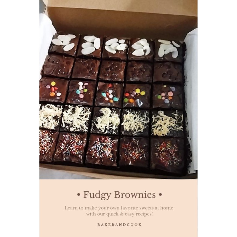 

Brownies Fudgy