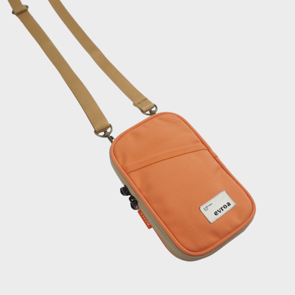 Evroa Polka Sling Phone - Peach