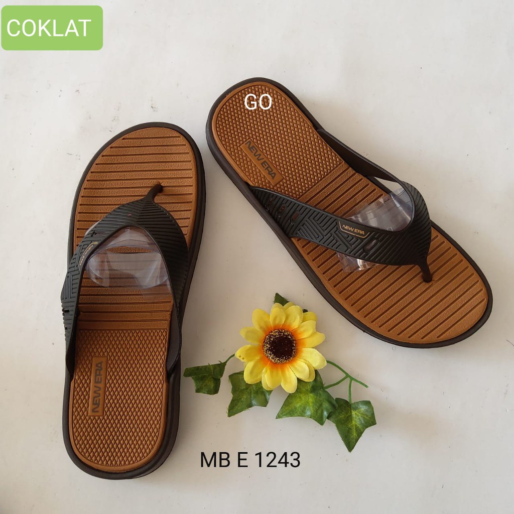 sogo NEW ERA MB-E 1243B SANDAL JAPIT Pria Sendal Karet Pria 40/44