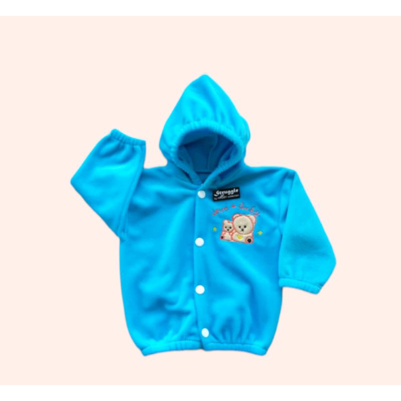 jaket bayi halus nyaman dan aman/jaket bayi