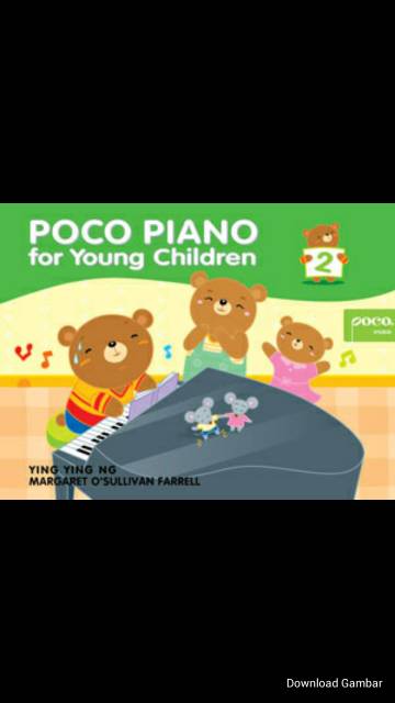 Grosir Buku Poco Piano by Ying Ying Ng buku piano anak buku pemula belajar piano