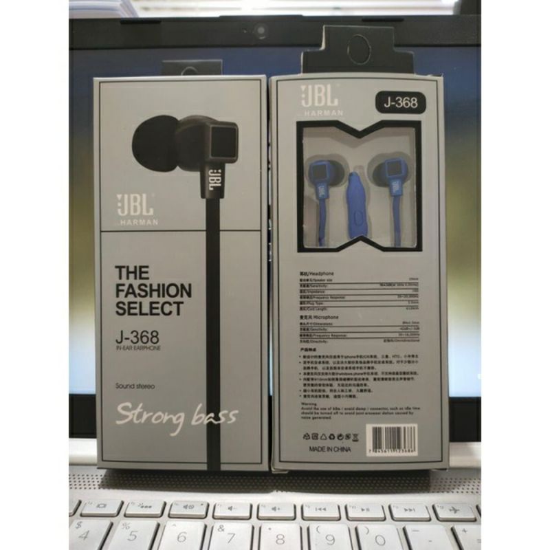 CUAN AKSESORIS - HANDSFREE HEADSET HF EARPHONE UBL J-368 / J368