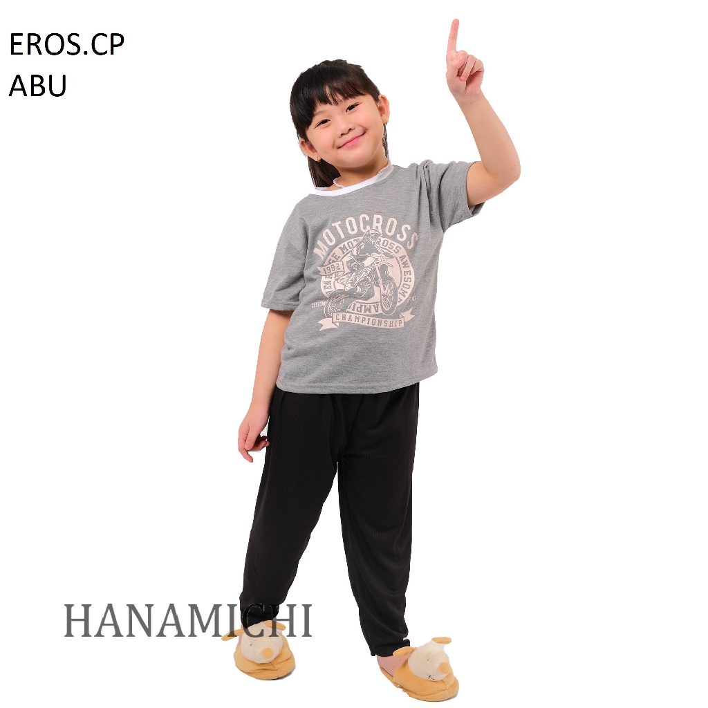 Hanamichi EROS.CP Baju Tidur Anak Lengan Pendek