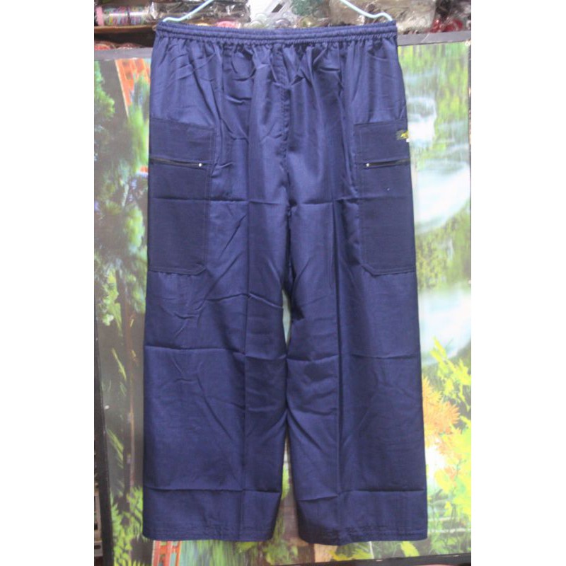 Celana sirwal pangsi/silat komprang warna hitam, putih, biru, merah dll