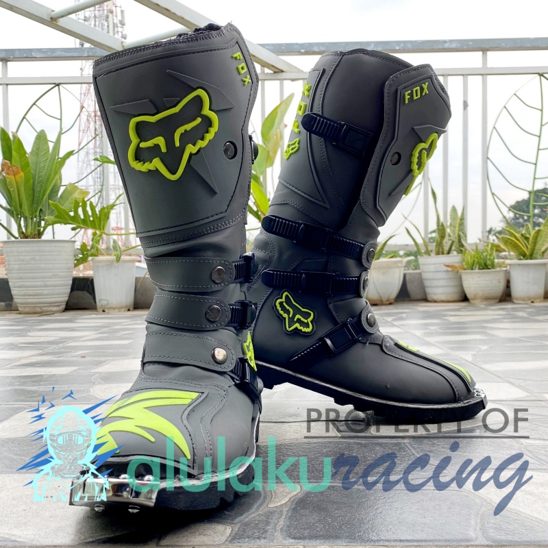 Sepatu Trail Motocross Lokal SV Premium Quality with Safety Protector - 017