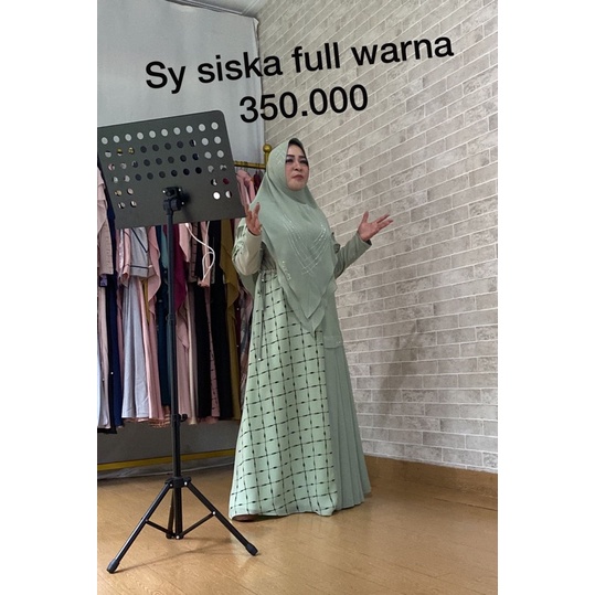 syari siska ori by Sanita /dress/syari/dress lebaran/sanita/muslim/Babydoll Armany/full furing/baju 
