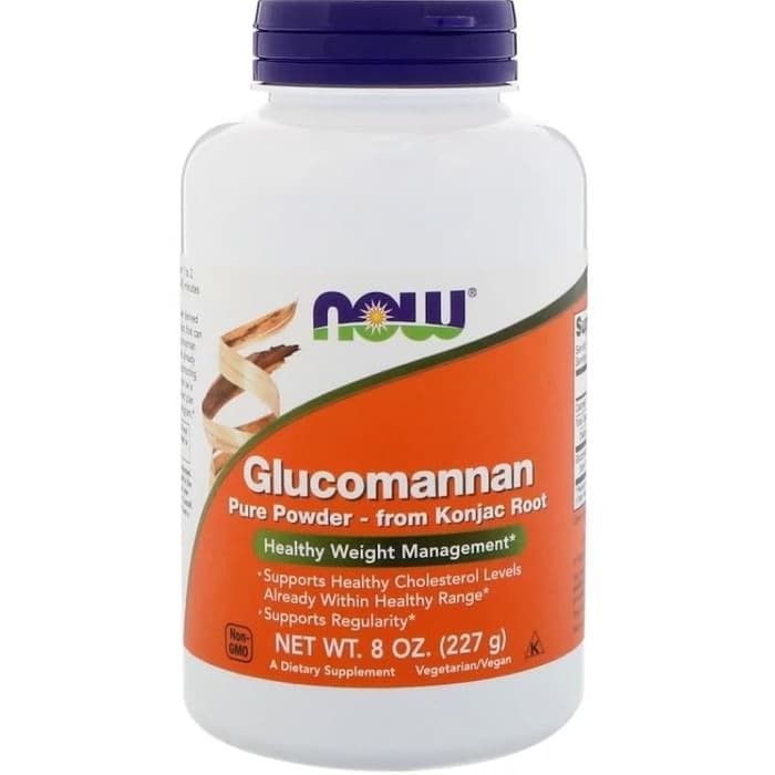 Now Foods Glucomannan Powder 227g Konjac Root Jaga Berat Badan ORI USA