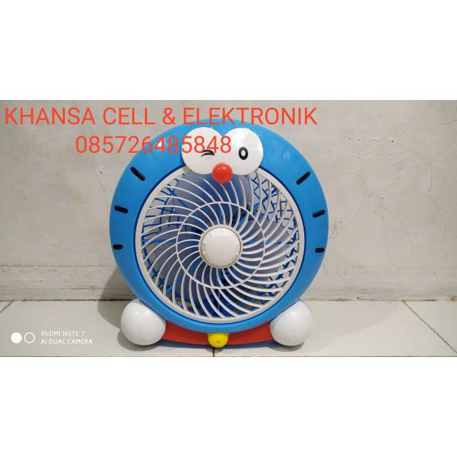 Kipas karakter Doraemon 8 inch