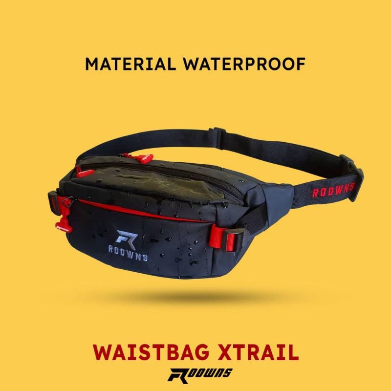 &quot;waistbag rekomen&quot; tas kerja -- TAS SELEMPANG PRIA-Tas Bahu &quot;full waterproof&quot; roowns series 270