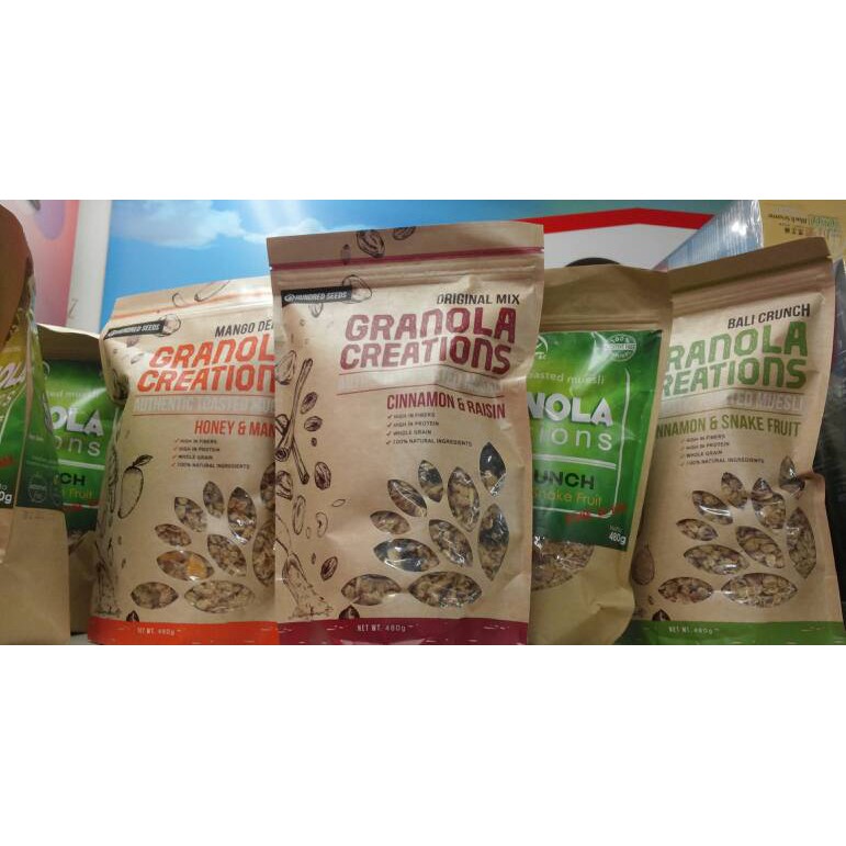 

Granola Creations Authentic Toasted Muesli Makanan Sehat