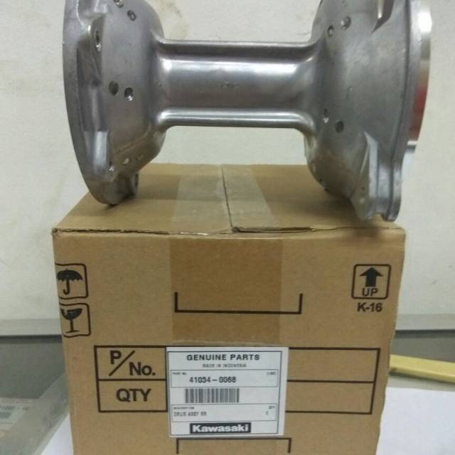 TROMOL BELAKANG KLX 150 HOL 28 ORI KAWASAKI