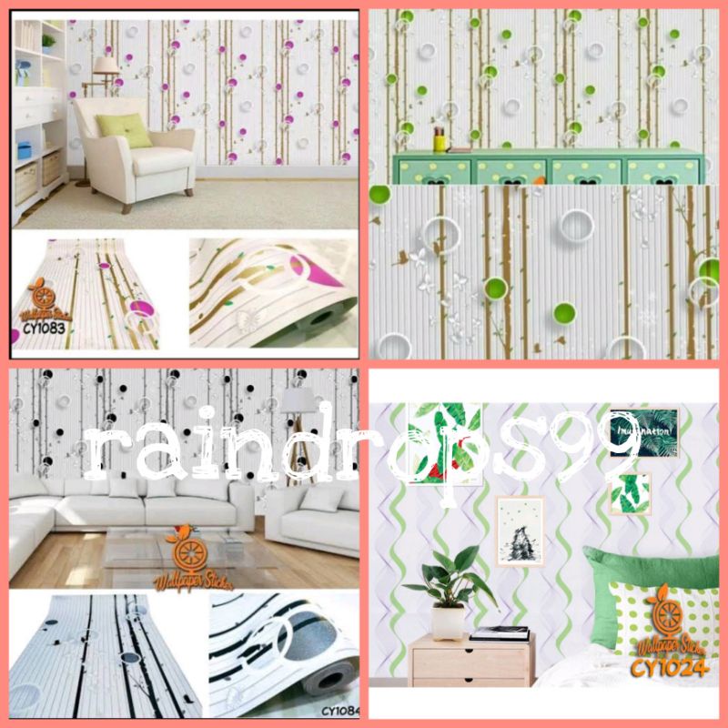 wallpaper dinding karakter stiker wallpaper dinding dekorasi rumah
