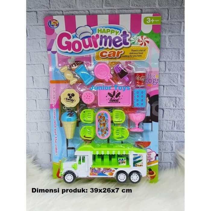 Mainan Happy Shopping Truck Happy Gourmet Car LI6