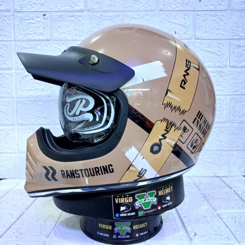 JPX HELM JP SIGNATURE HUMAN INSIDE RANS GLOSSY